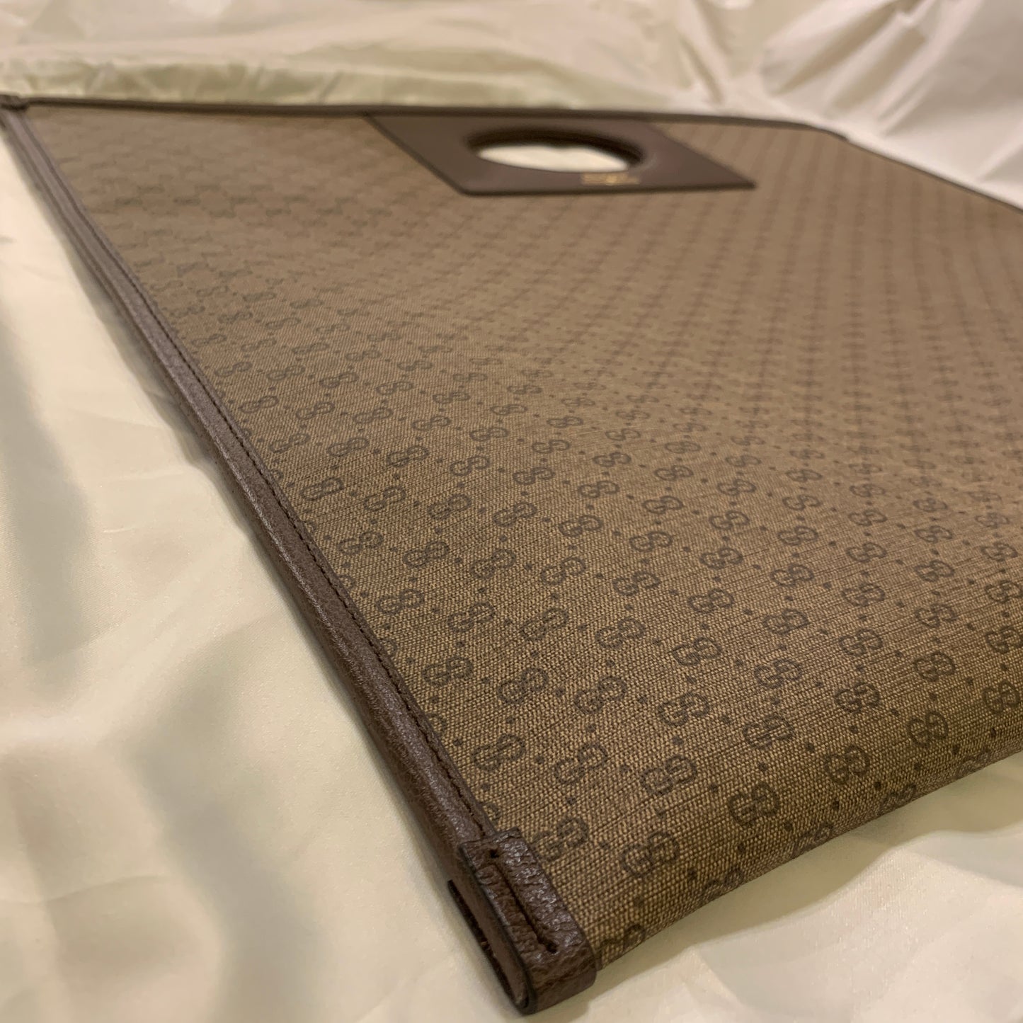 Gucci Mini GG Supreme Print Canvas Tote in Beige