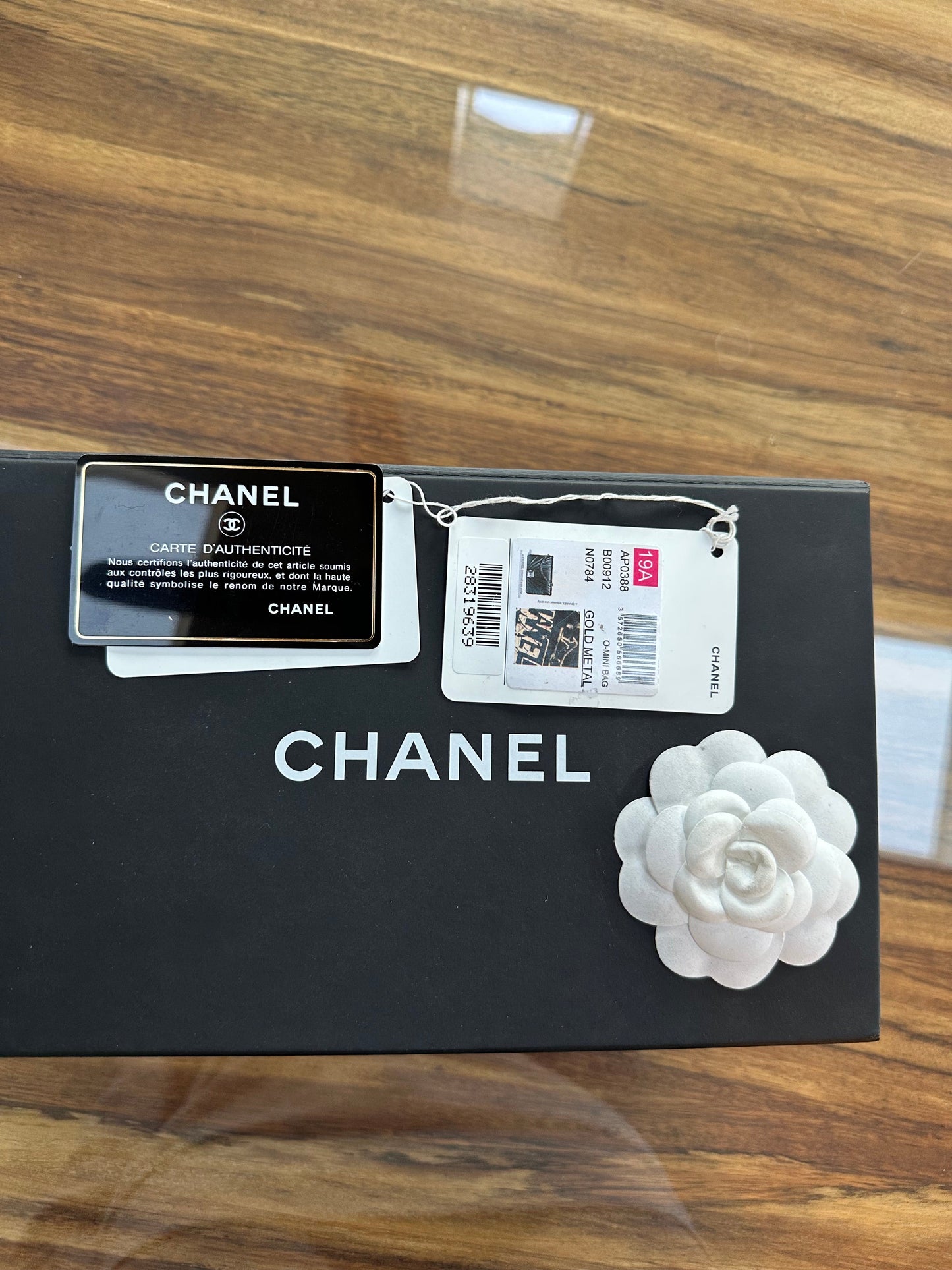 PREOWNED Chanel Graffiti Wallet on a Chain