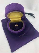 Load image into Gallery viewer, Gucci 1973 GG Double Connected Ring Set in Gold