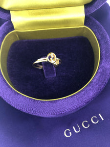 Gucci 1973 GG Double Connected Ring Set in Gold