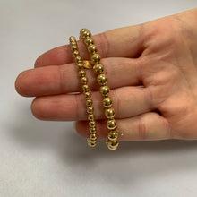 Load image into Gallery viewer, Mia Fiore Set of 2 Elastic Bracelets in 18K Gold plated Bronze