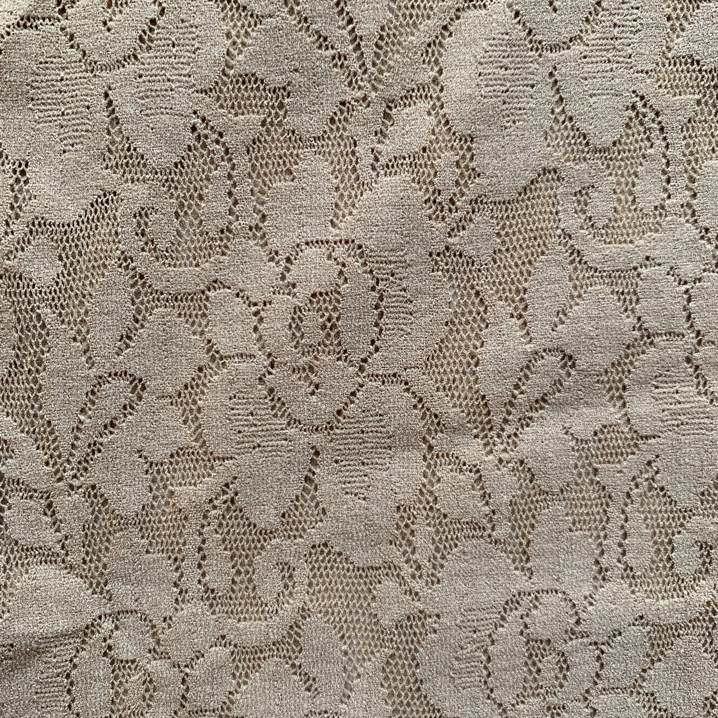Gucci Floral Lace Tights in Tan