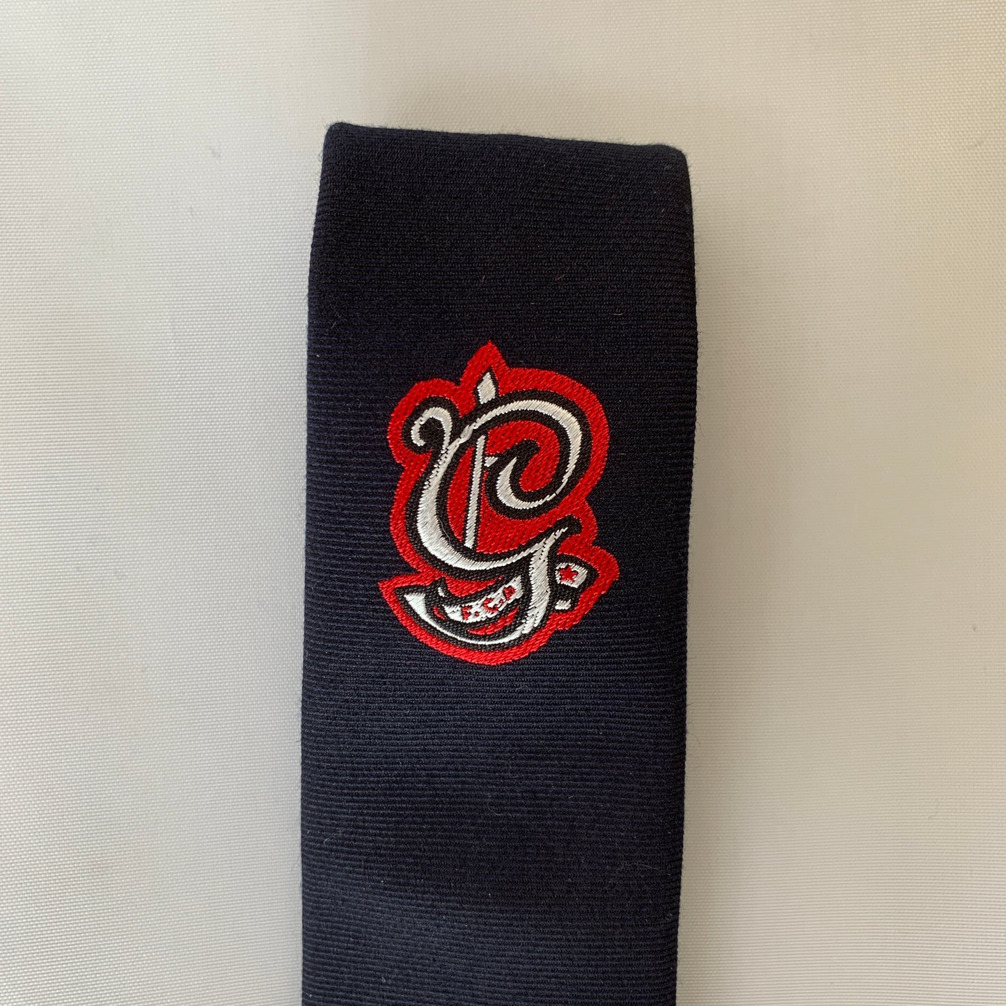 Gucci Lord Embroidered Tie in Black
