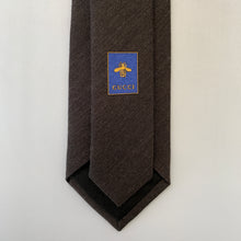 Load image into Gallery viewer, Gucci Lord Embroidered Tie in Graphite
