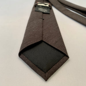Gucci Lord Embroidered Tie in Graphite