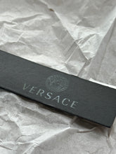 Load image into Gallery viewer, Versace Medusa Leather Belt in Silver