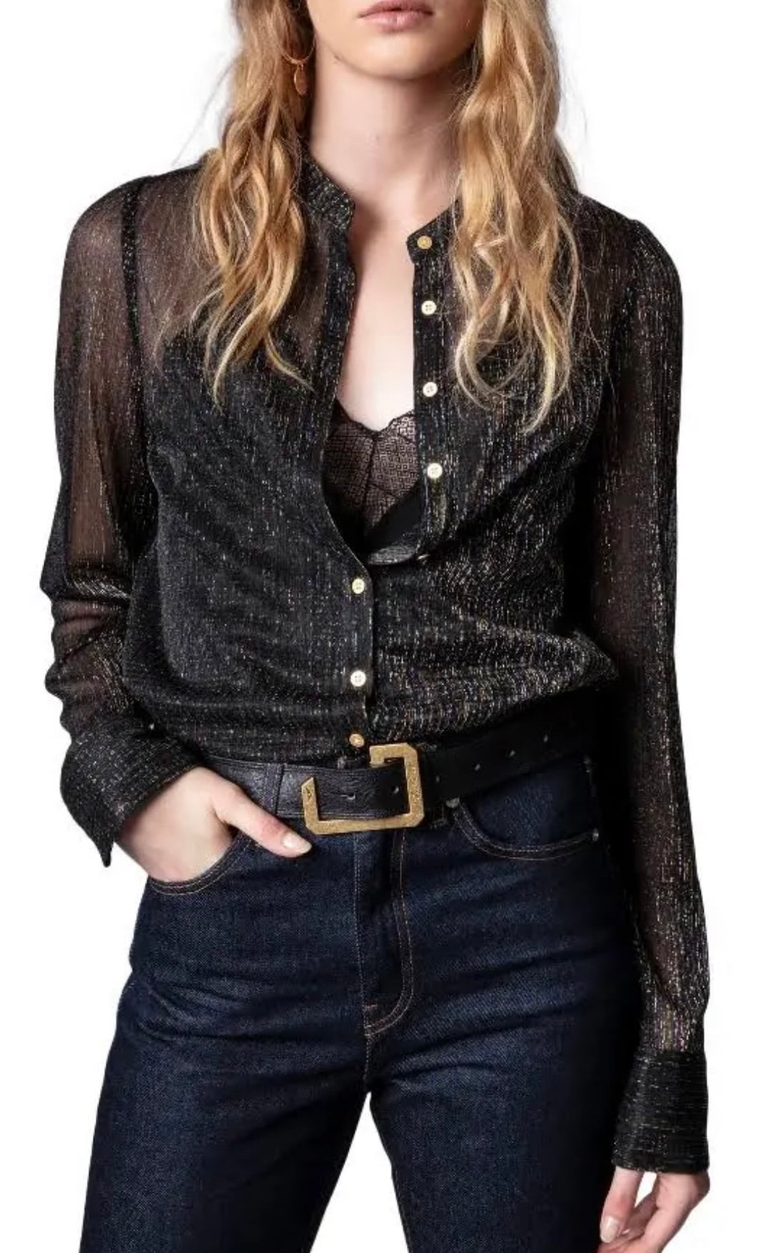 Zadig & Voltaire Lurex Shirt