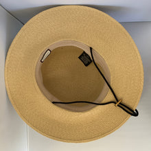 Load image into Gallery viewer, Gucci Straw Hat with Bow Ribbon in Beige