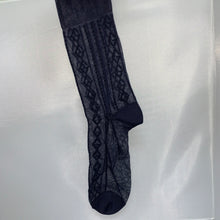 Load image into Gallery viewer, Gucci Diamond GG Mesh Socks in Midnight Blue