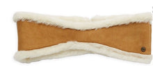 Load image into Gallery viewer, UGG Brand Australia Chestnut Reversible Leather &amp; Shearling Headband