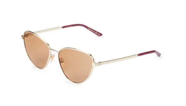 Gucci Cat Eye Sunglasses in Gold – Gavriel.us display picture 3