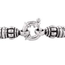 Load image into Gallery viewer, Lagos Signature Caviar Chunky Rope Bracelet in Sterling Silver