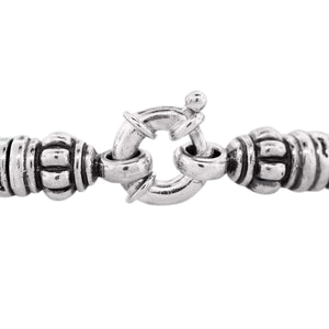 Lagos Signature Caviar Chunky Rope Bracelet in Sterling Silver