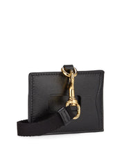 Load image into Gallery viewer, Gucci Marina GG Leather Cardholder with Strap in Black