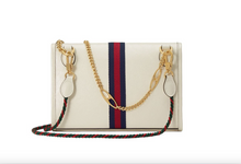 Load image into Gallery viewer, Gucci Rajah Leather Shoulder Bag in White