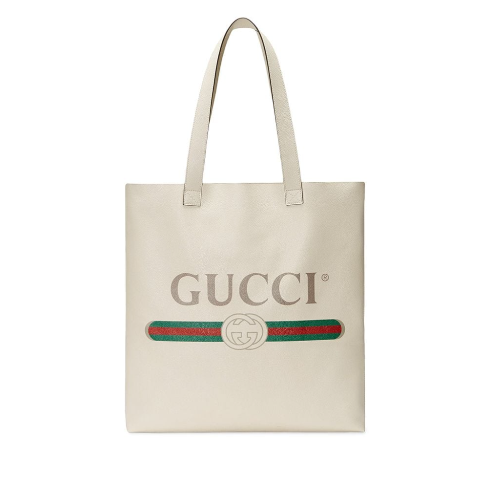 Gucci discount logo tote