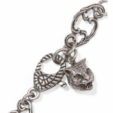 Load image into Gallery viewer, Gucci GG Marmont Crystal Bracelet in Silver