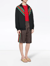 Load image into Gallery viewer, Gucci GG Star Print Track Shorts in Black