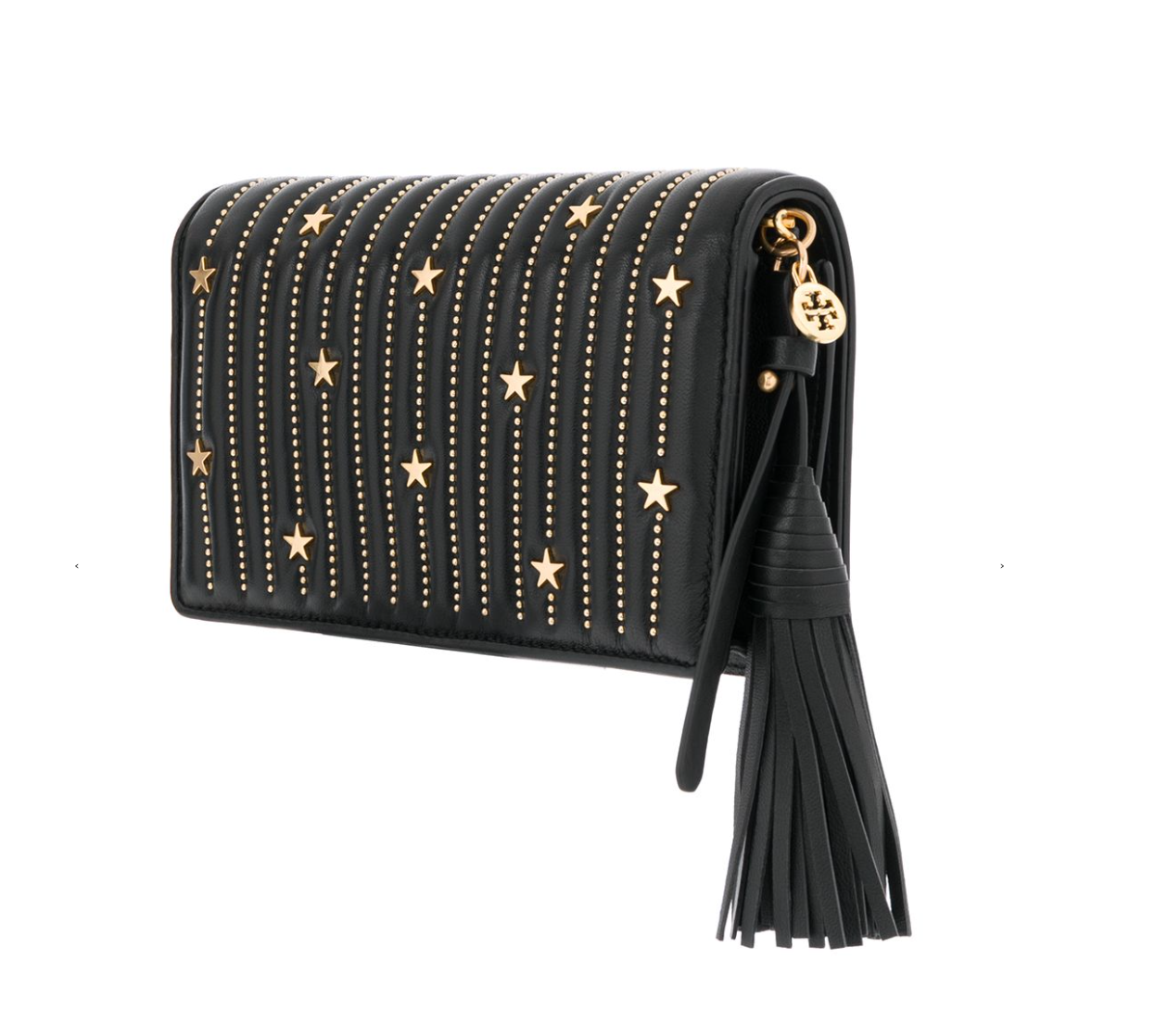 Tory Burch Fleming Star Stud Flat Shoulder Bag