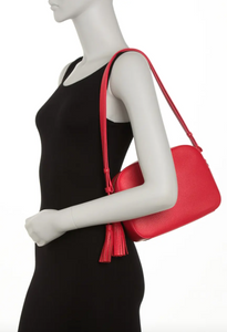 Tory Burch Thea Shoulder Bag in Brilliant Red