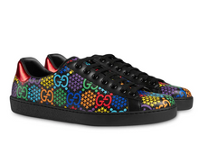 Load image into Gallery viewer, Gucci GG Psychedelic Ace Sneaker in Black