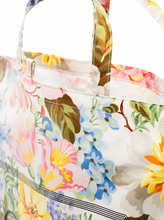 Load image into Gallery viewer, Gucci Floral-print Logo Tote Bag in White