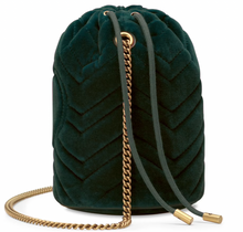 Load image into Gallery viewer, Gucci Marmont Interlocking GG Logo Mini Bucket Bag with Chain