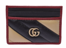 Load image into Gallery viewer, Gucci GG Marmont Matelasse Quilted Card Case