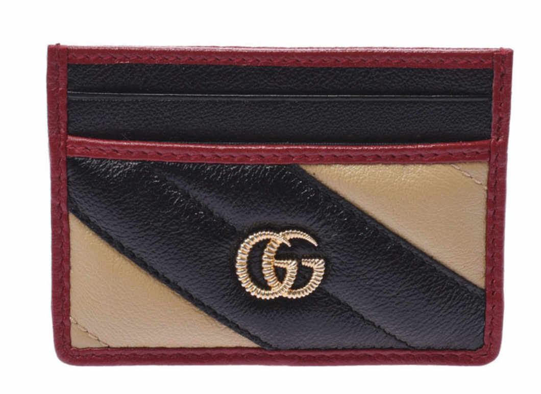 Gucci GG Marmont Matelasse Quilted Card Case