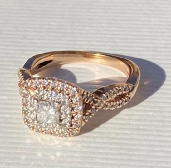 Gavriel 14K Genuine Diamond Ring
