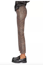 Load image into Gallery viewer, FRAME le Crop Mini Coated Bootcut Jeans in Leopard