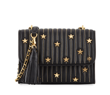 Load image into Gallery viewer, Tory Burch Fleming Star Stud Small Convertible Shoulder Bag