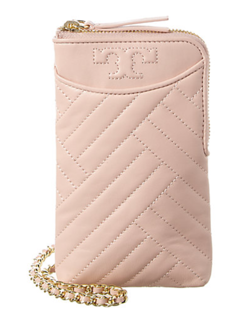 Tory Burch Alexa Phone Crossbody in Shell Pink Gavriel.us
