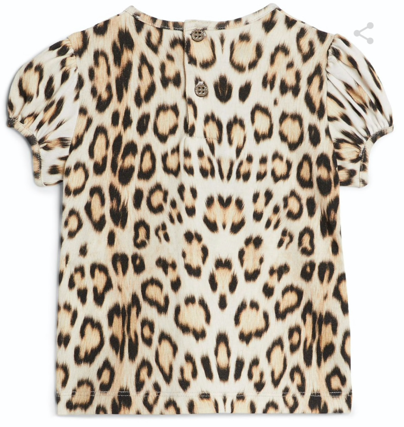 Roberto Cavalli Baby Girl Leopard Print Shirt