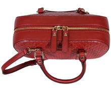 Load image into Gallery viewer, Gucci Microguccissima Medium Satchel in Red