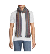 Load image into Gallery viewer, Missoni Chevron Wool-Blend Scarf in Purple