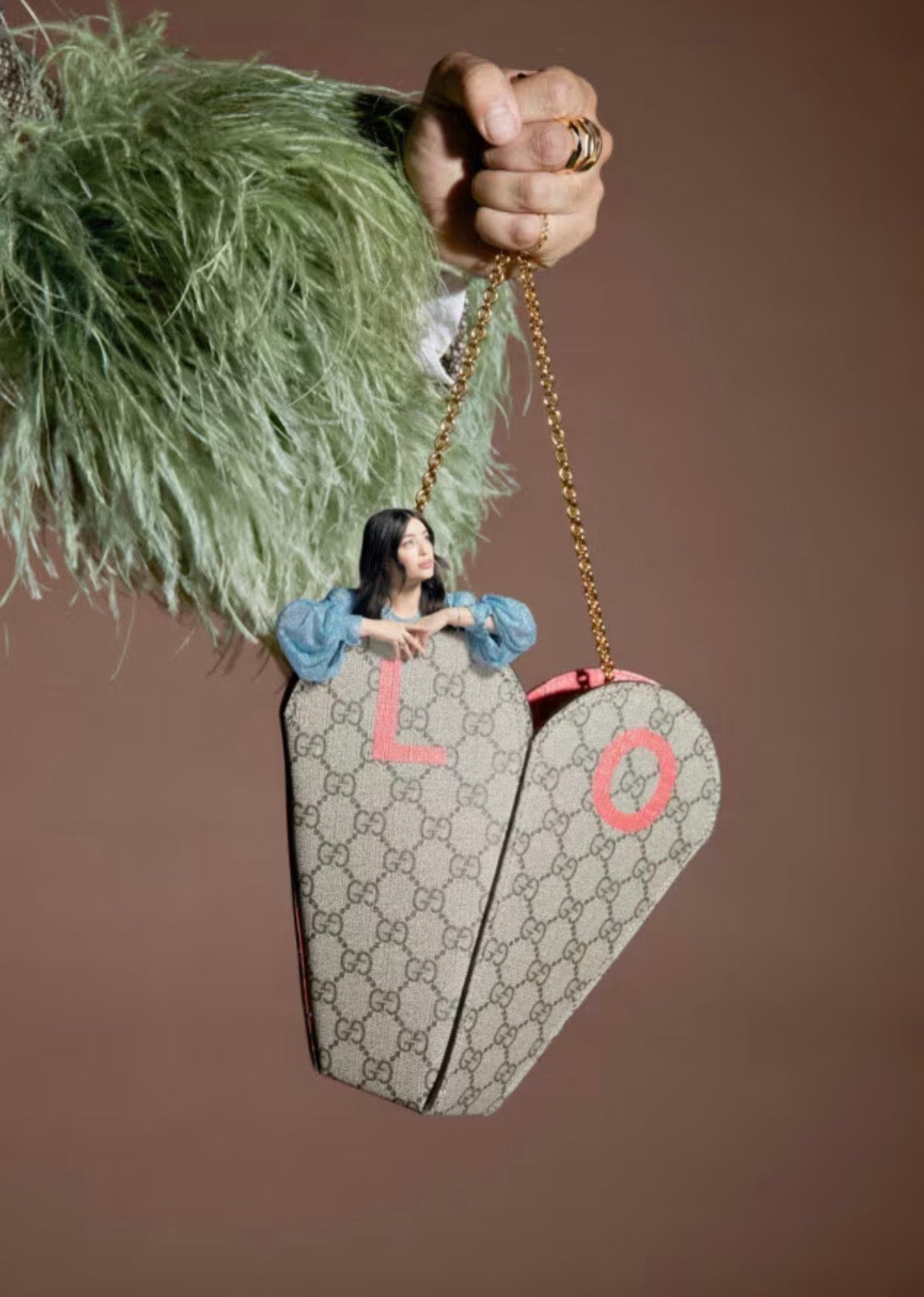 Gucci Small Heart Bag