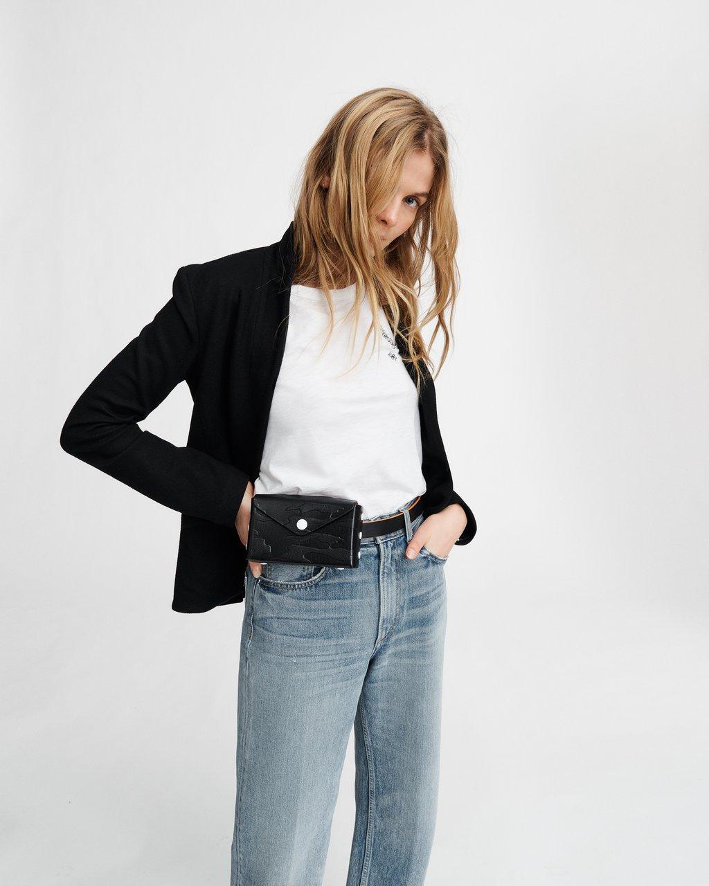 Rag & Bone Atlas Belt Bag in Black