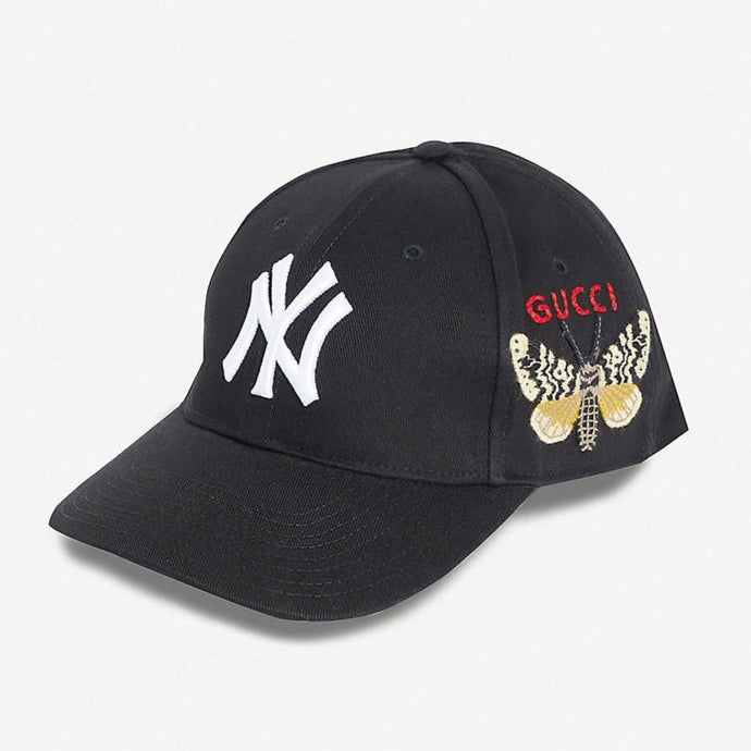 Gucci Baseball Cap With NY Yankees™ Patch In Black