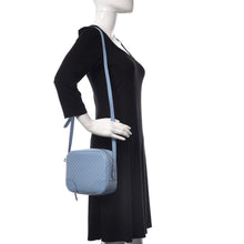 Load image into Gallery viewer, Gucci GG Microguccissima Leather Bree Camera Bag in Blue