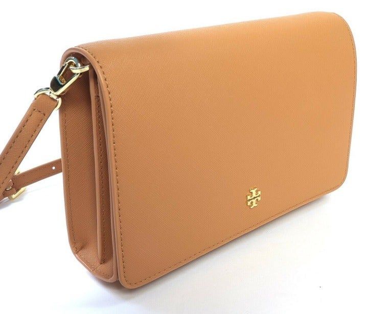 Tory+Burch+Emerson+Convertible+Shoulder+Bag+Crossbody+Bagin+French+Gray-  for sale online