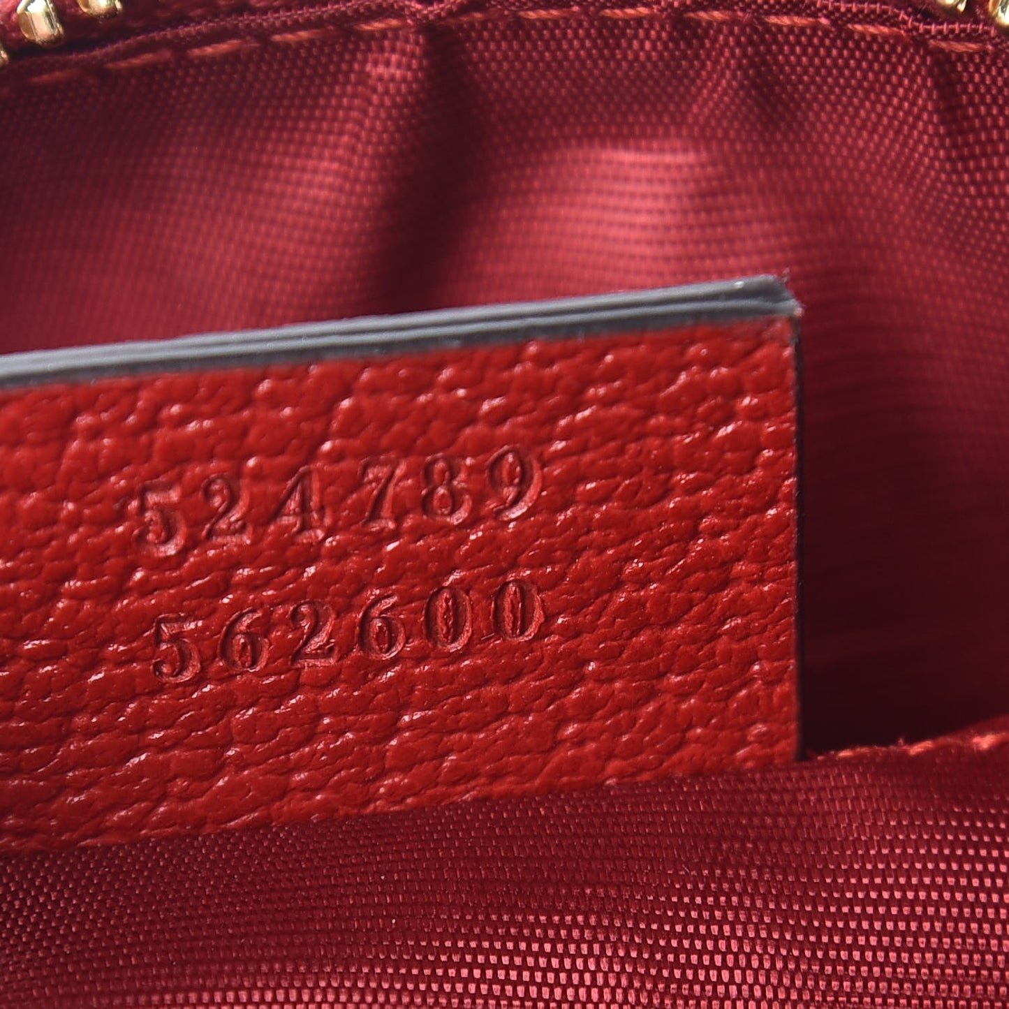 Gucci Sylvie Stripe Travel Pouch in Red, White and Blue