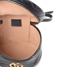 Load image into Gallery viewer, Gucci GG Marmont Matelasse Mini Backpack in Black