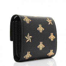 Load image into Gallery viewer, Gucci Bee Star Padlock Wallet in Black