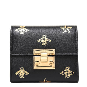 Gucci Bee Padlock Wallet in Black – Gavriel.us