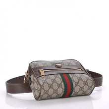 Load image into Gallery viewer, Gucci GG Supreme Monogram Web Ophidia Belt Bag