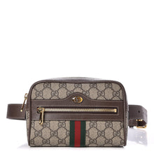 Load image into Gallery viewer, Gucci GG Supreme Monogram Web Ophidia Belt Bag