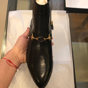Gucci Horsebit Ankle Boots in Black