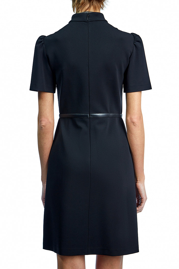 Women's Gucci Horsebit Detail Pleated Jersey Dress, Size XX-Small