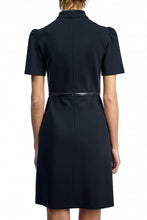 Load image into Gallery viewer, Gucci Black Viscose Dress with Horsebit Belt